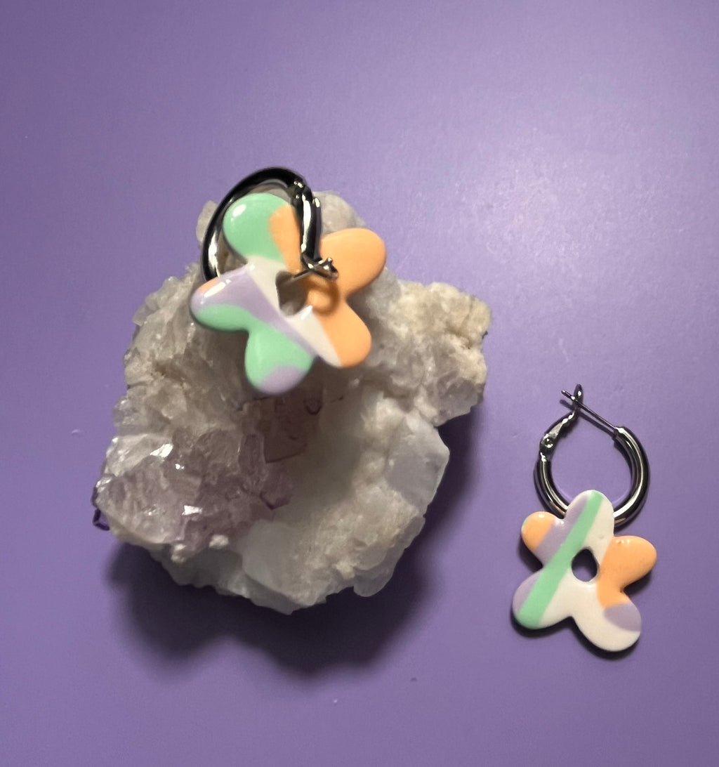 Springtime Flower Donut Dangles