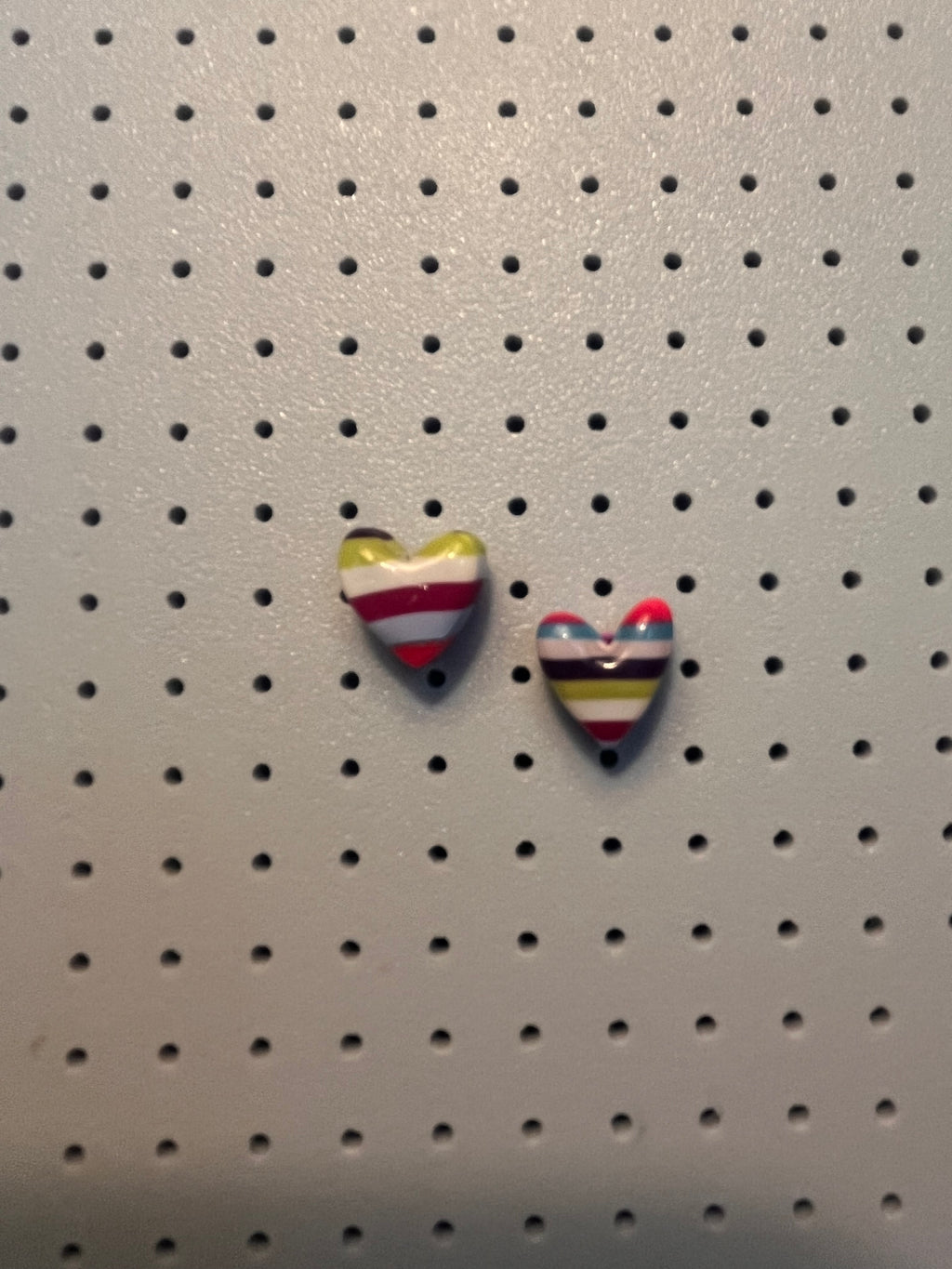10 Stripe Heart Posts